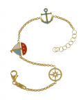 Ship Anchor Bracelet