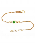 Green Butterfly Bracelet