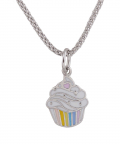 Cupcake Pendant And Chain