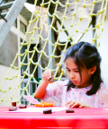 Handmade Block Print Wooden Stamps - The Lil Girls Stamping Kit
