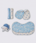 New Beginnings Organic Muslin Gift Box (Celestial-Blue)