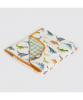 Dinosaurs Organic Reversible Blanket