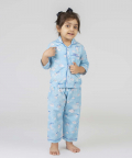 Celestial Blue Organic Pajama Set