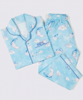 Celestial Blue Organic Pajama Set