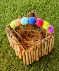 Multicolour Balls Hairband