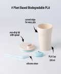 Miniware 1-2-3 Sip! Sippy Cup Vanilla/Aqua