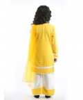 Yellow Chikankari Kurta Set