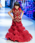 Embellished Tiered Dress  