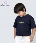 One Car Navy Blue T-Shirt