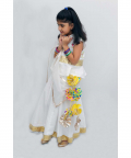 Lehenga Set with Peplum Blouse with Organza Dupatta