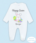 Personalised Wishing Happy Easter Romper