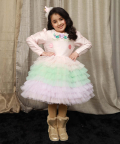 Blushed Unicorn Dress