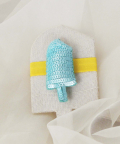 Popsicle Hair Ties,Light Blue