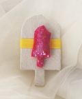 Popsicle Hair Ties,Pink