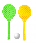 Plastic Badminton Racket Set for Kids | Badminton Set Indoor & Outdoor Game for Kids (Made in India)
