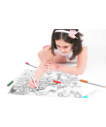 Pep Play Doodle Placemats Set Vehicle Series