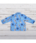 Snowman Print Flannel Night Suit