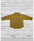 Yellow & Black Check Shirt