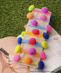 MultiColour Balls Hairties (Pair of 2)