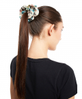 Set Of 6 Assorted Silkmul Scrunchies In Signature Prints