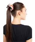 Set Of 5 Assorted Velvet Scrunchies in Signature Prints
