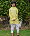Floating Leaves Kurta Set