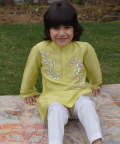 Floating Leaves Kurta Set