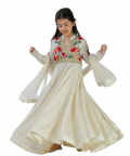 Resham Embroidery Anarkali with Churidar & Dupatta