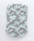 Royal Brats Onesies with Comouflage Print-Grey