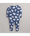 Royal Brats Snowman Print Romper Combo Set