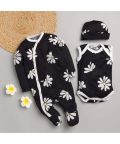Royal Brats Flower Print Romper Combo Set