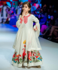 Anarkali Set Ivory