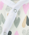 Multicolor Heart AOP