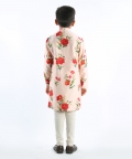 Pink Floral Printed Kurta Set