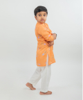 Muslin Printed With Handwork Details Kurta - Pyjama Set 