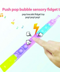 3D Fidget Push Pop It Bracelet-Set of 2