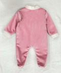 Pink Personalised Teddy Romper