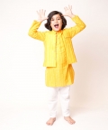 Yellow Kurta Pyjama Set