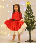Santa Dress With Fur Jacket