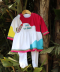 1st Holi Colour Romper