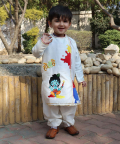 Holi Angrakha Style Kurta Set 