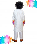 Abstract Colourful Kurta Set For Boys