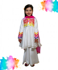 Abstract Colourful Sharara Set 
