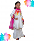 Abstract Colourful Sharara Set 