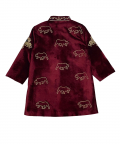 Royal Tiger Patched Sherwani Set