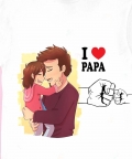 Printed Father Day T-Shirt