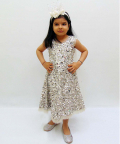 White Sequins Dress