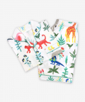 Personalised Organic Serengeti Shorts Set For Kids