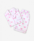Personalised Hearts Shorts Set For Kids