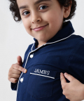Personalised Midnight Navy Pajama Set